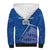 Custom Italy Football Sherpa Hoodie With Colosseum - Wonder Print Shop