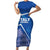 Custom Italy Football Short Sleeve Bodycon Dress With Colosseum - Wonder Print Shop