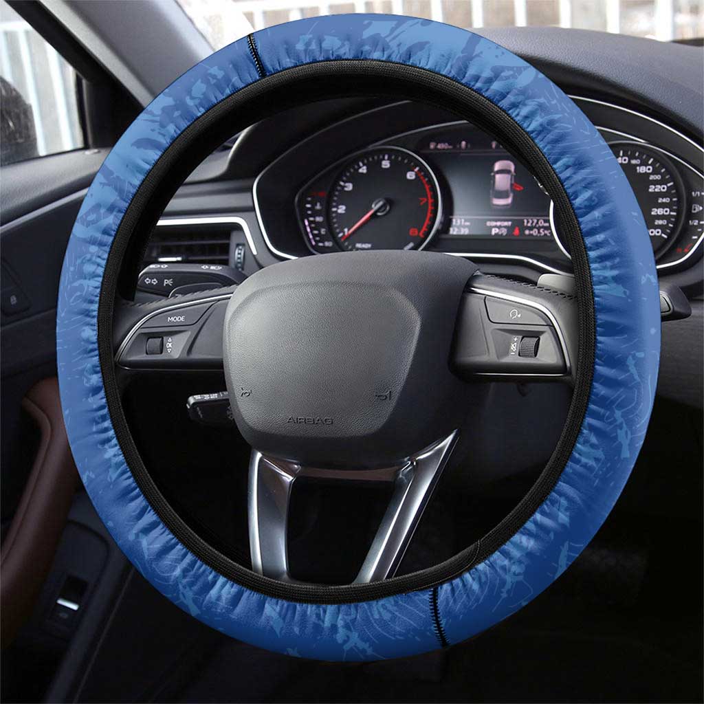 Custom Italy Football Steering Wheel Cover With Colosseum - Wonder Print Shop