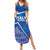 Custom Italy Football Summer Maxi Dress With Colosseum - Wonder Print Shop