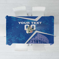 Custom Italy Football Tablecloth With Colosseum - Wonder Print Shop