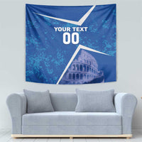 Custom Italy Football Tapestry With Colosseum - Wonder Print Shop