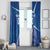 Custom Italy Football Window Curtain With Colosseum - Wonder Print Shop