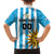Custom Uruguay Football Family Matching Summer Maxi Dress and Hawaiian Shirt Sol De May - Wonder Print Shop