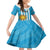 Custom Uruguay Football Family Matching Summer Maxi Dress and Hawaiian Shirt Sol De May - Wonder Print Shop