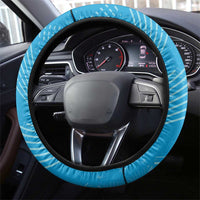 Custom Uruguay Football Steering Wheel Cover Sol De May - Wonder Print Shop