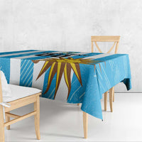 Custom Uruguay Football Tablecloth Sol De May - Wonder Print Shop