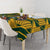 Custom South Africa Rugby Tablecloth Springboks With Protea Cynaroides - Wonder Print Shop