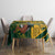 Custom South Africa Rugby Tablecloth Springboks With Protea Cynaroides - Wonder Print Shop