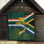 Custom South Africa Rugby Quilt Springboks Mascot African Pattern - Wonder Print Shop