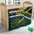 Custom South Africa Rugby Quilt Springboks Mascot African Pattern - Wonder Print Shop