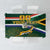 Custom South Africa Rugby Tablecloth Springboks Mascot African Pattern - Wonder Print Shop