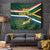 Custom South Africa Rugby Tapestry Springboks Mascot African Pattern - Wonder Print Shop