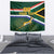 Custom South Africa Rugby Tapestry Springboks Mascot African Pattern - Wonder Print Shop