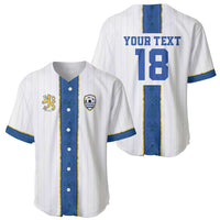 Custom Finland Football Baseball Jersey Suomi Champion Sami Pattern - Wonder Print Shop