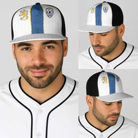 Finland Football Baseball Net Cap Suomi Champion Sami Pattern - Wonder Print Shop