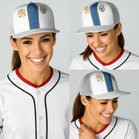 Finland Football Baseball Net Cap Suomi Champion Sami Pattern - Wonder Print Shop