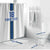 Custom Finland Football Bathroom Set Suomi Champion Sami Pattern - Wonder Print Shop