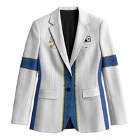 Custom Finland Football Blazer Suomi Champion Sami Pattern - Wonder Print Shop