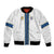 Custom Finland Football Bomber Jacket Suomi Champion Sami Pattern - Wonder Print Shop