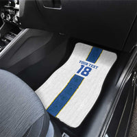 Custom Finland Football Car Mats Suomi Champion Sami Pattern - Wonder Print Shop