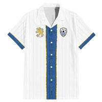 Custom Finland Football Family Matching Mermaid Dress and Hawaiian Shirt Suomi Champion Sami Pattern - Wonder Print Shop