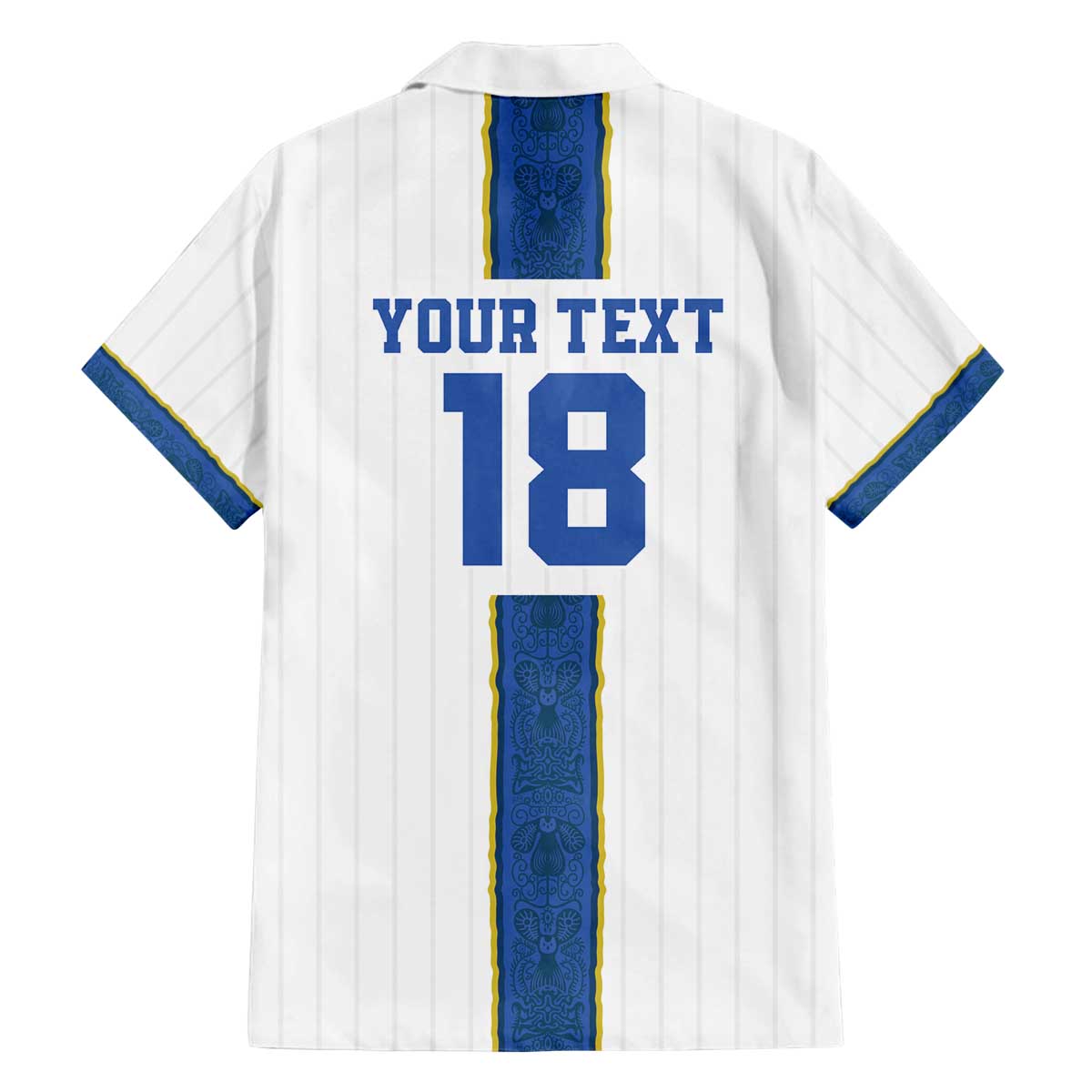 Custom Finland Football Family Matching Off The Shoulder Long Sleeve Dress and Hawaiian Shirt Suomi Champion Sami Pattern - Wonder Print Shop