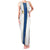 Custom Finland Football Family Matching Tank Maxi Dress and Hawaiian Shirt Suomi Champion Sami Pattern - Wonder Print Shop