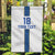 Custom Finland Football Garden Flag Suomi Champion Sami Pattern - Wonder Print Shop