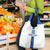 Custom Finland Football Grocery Bag Suomi Champion Sami Pattern - Wonder Print Shop