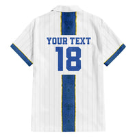 Custom Finland Football Hawaiian Shirt Suomi Champion Sami Pattern - Wonder Print Shop