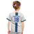 Custom Finland Football Kid T Shirt Suomi Champion Sami Pattern - Wonder Print Shop