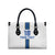 Custom Finland Football Leather Bag Suomi Champion Sami Pattern - Wonder Print Shop