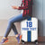 Custom Finland Football Luggage Cover Suomi Champion Sami Pattern - Wonder Print Shop