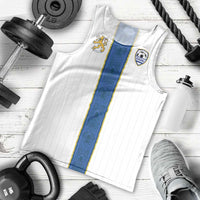 Custom Finland Football Men Tank Top Suomi Champion Sami Pattern - Wonder Print Shop