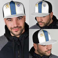 Finland Football Mesh Trucker Cap Suomi Champion Sami Pattern - Wonder Print Shop