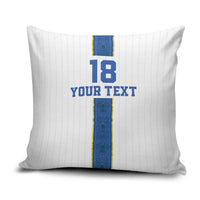 Custom Finland Football Pillow Cover Suomi Champion Sami Pattern - Wonder Print Shop