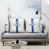 Custom Finland Football Pillow Cover Suomi Champion Sami Pattern - Wonder Print Shop