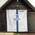 Custom Finland Football Quilt Suomi Champion Sami Pattern - Wonder Print Shop