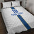 Custom Finland Football Quilt Bed Set Suomi Champion Sami Pattern - Wonder Print Shop