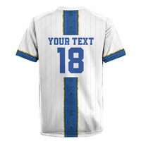 Custom Finland Football Rugby Jersey Suomi Champion Sami Pattern - Wonder Print Shop