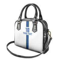 Custom Finland Football Shoulder Handbag Suomi Champion Sami Pattern - Wonder Print Shop