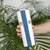 Custom Finland Football Skinny Tumbler Suomi Champion Sami Pattern - Wonder Print Shop