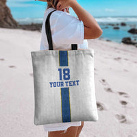Custom Finland Football Tote Bag Suomi Champion Sami Pattern - Wonder Print Shop
