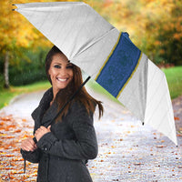 Custom Finland Football Umbrella Suomi Champion Sami Pattern - Wonder Print Shop