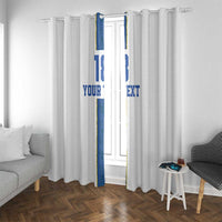 Custom Finland Football Window Curtain Suomi Champion Sami Pattern - Wonder Print Shop