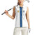 Custom Finland Football Women Sleeveless Polo Shirt Suomi Champion Sami Pattern - Wonder Print Shop