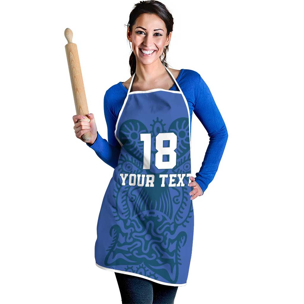 Custom Finland Football Champion Apron Sami Pattern - Wonder Print Shop