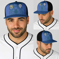 Finland Football Champion Baseball Net Cap Sami Pattern - Wonder Print Shop
