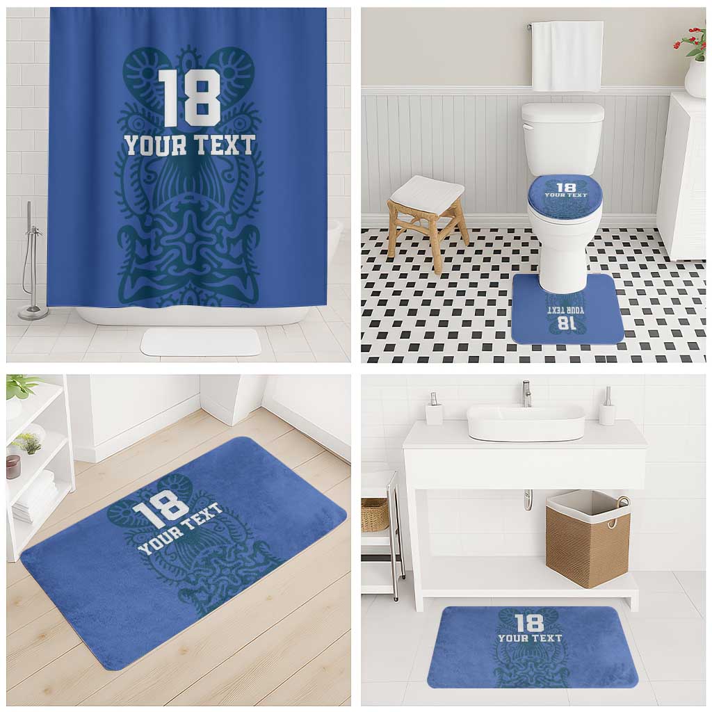 Custom Finland Football Champion Bathroom Set Sami Pattern - Wonder Print Shop